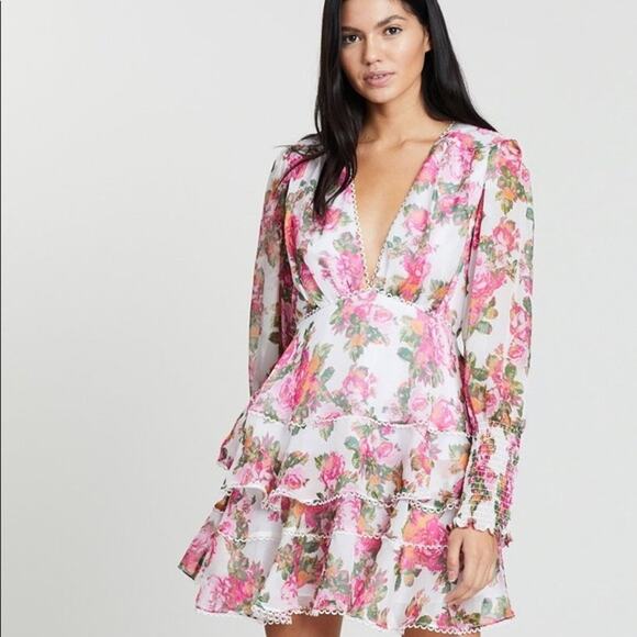 Keepsake Oblivion Floral Mini Dress - Picture 7 of 9